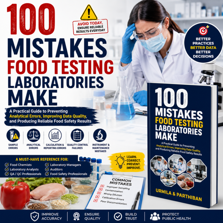 100 mistakes the Food Testing Laboratory make